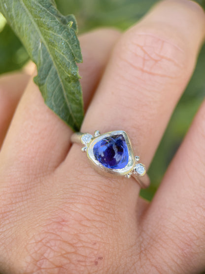 Anello Tanzanite